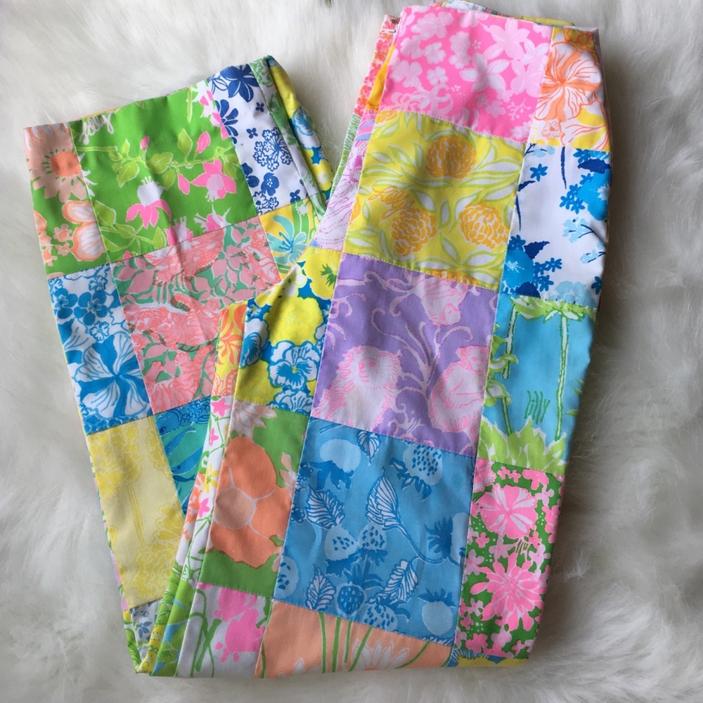 Vintage Lilly Pulitzer patchwork madras